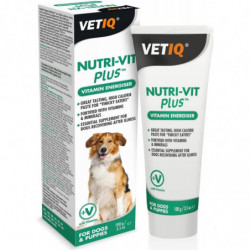 Mark & Chappell VetIQ Nutri-Vit Plus Pâte pour chiens 100g Dog Vitamin Energiser