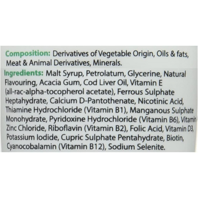 Mark & Chappell VetIQ Nutri-Vit Plus Pâte pour chiens 100g Dog Vitamin Energiser