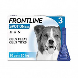 Frontline Spot On Pour Chiens Moyens 3 pipette