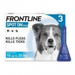 Frontline Spot On Pour Chiens Moyens 3 pipette