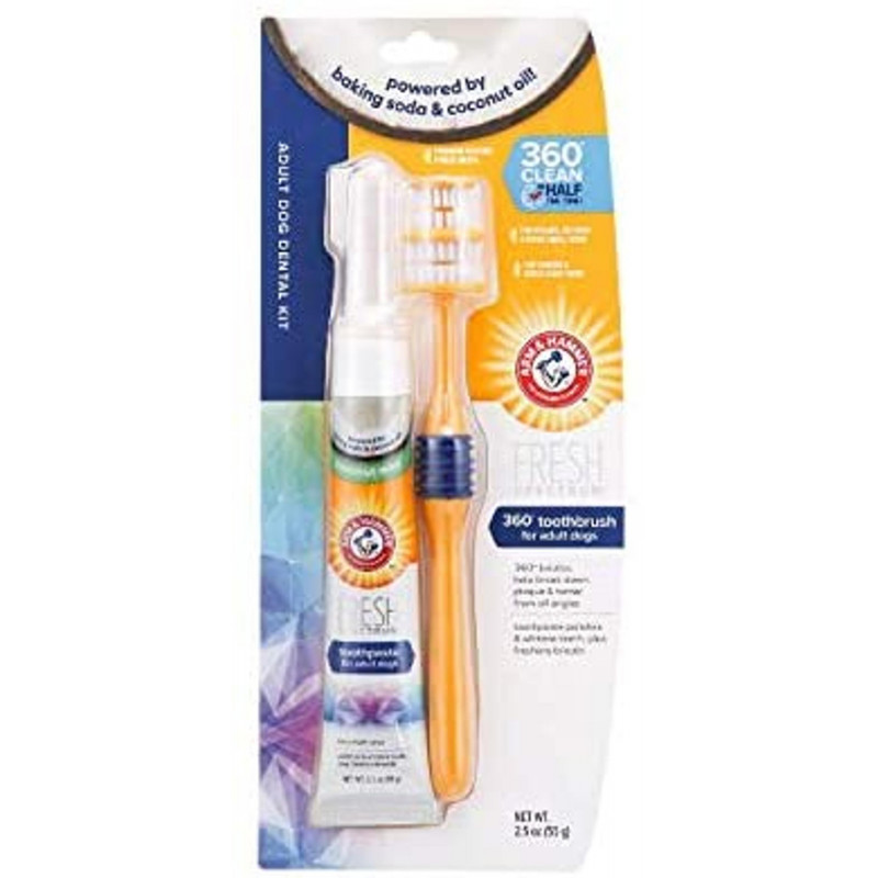 Arm & Hammer Fresh Spectrum Coconut Dental Kit pour chiens