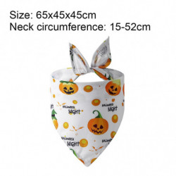 Funny Halloween Cotton Plaid Pet Dog Triangle Scarf - Halloween Fluorescence Pet Dog Cat Gifts