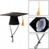 2pcs Pet Graduation Caps With Scarf Small Dog Graduation Hats With Yellow Tassel Pet Grad Costume For Dogs Cats [...]