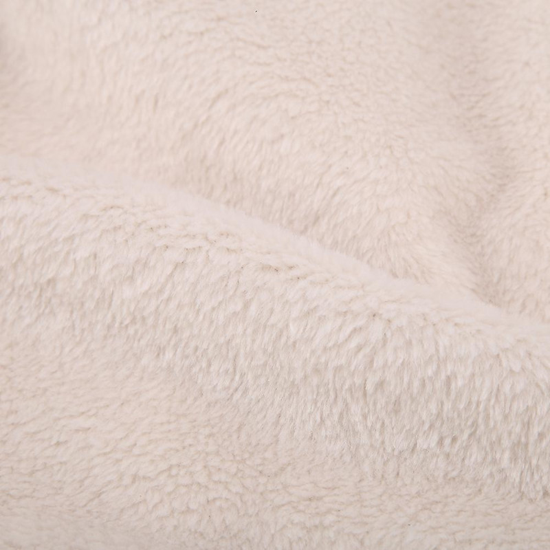 Pet Dog Cat Carrying Sleeping Bags Coral Fleece Anti stick Hair Apron (Beige)