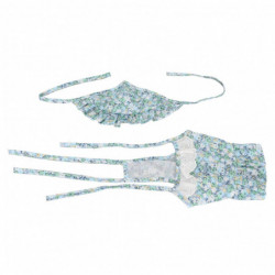 Robe à l’épreuve du soleil pour animaux de compagnie Mode Jarretelles Floral Princesse Jupe Costume avec Chapeau [...]