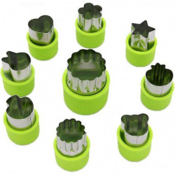 Vegetable Cutter Shapes Set - Food Supplement Tools Accessories Crafts