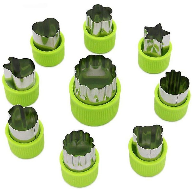Vegetable Cutter Shapes Set - Food Supplement Tools Accessories Crafts