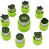 Vegetable Cutter Shapes Set - Food Supplement Tools Accessories Crafts