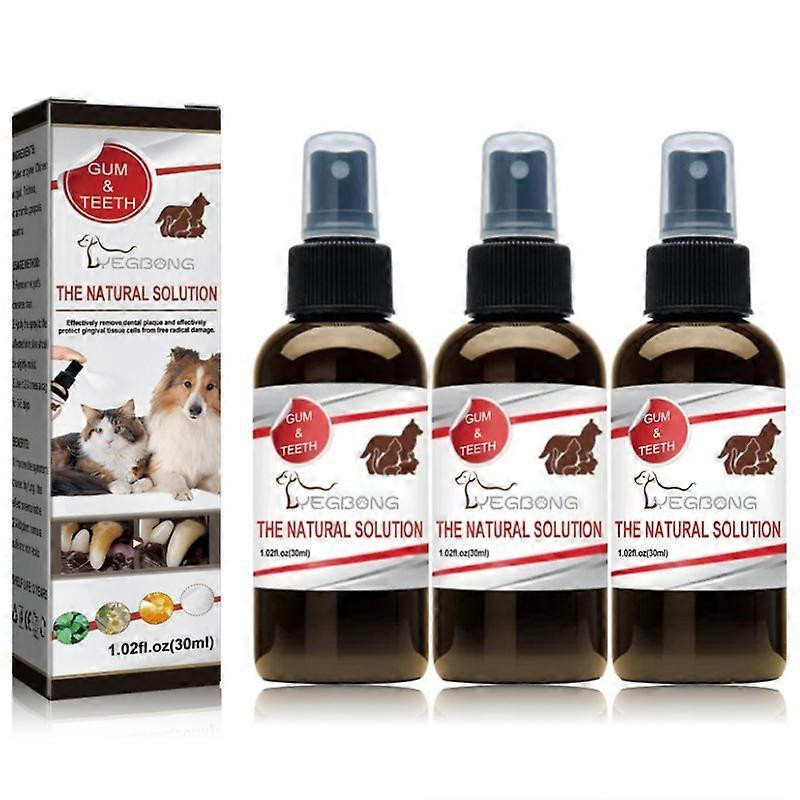 3pcs 50ml Pets Dog Teeth Cleaning Whitening Spray, Teeth Cleaning Spray For Dogs Cats, Eliminate Bad Breath, [...]