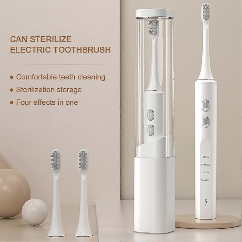 UV Sterilisation Electric Toothbrush Waterproof Vibrating Teeth Brush Teeth Care Supplies