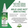 Elaimei Pet Eye Drops Pour Enlever Les Marques De Larmes Pour Soulager Les Démangeaisons Oculaires Chien Chat [...]