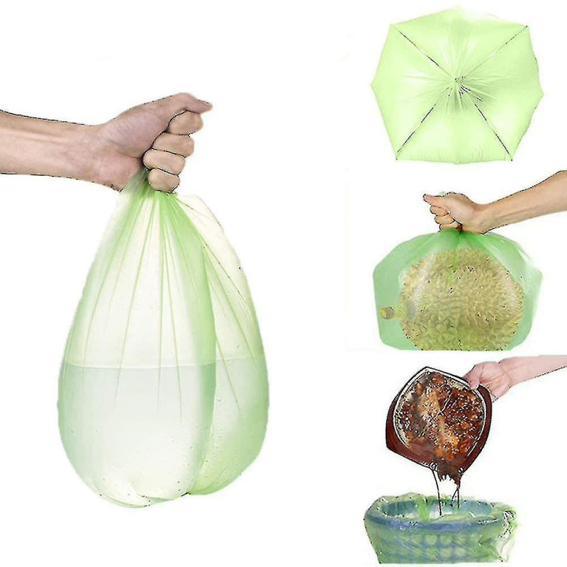 Organic Garbage Bags, 100 Pcs Tear Resistant Garbage Bags