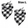 2 Pcs Dog Bandana Noël Classique Plaid Pet Bandana Foulard