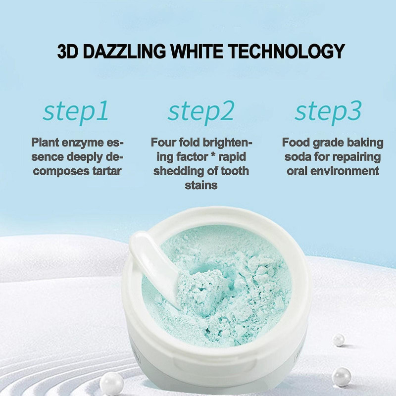 Grain Fresh Tooth Powder, Clean Teeth Stains And Yellow Teeth, Fresh Breath Oral Care Tooth Powder