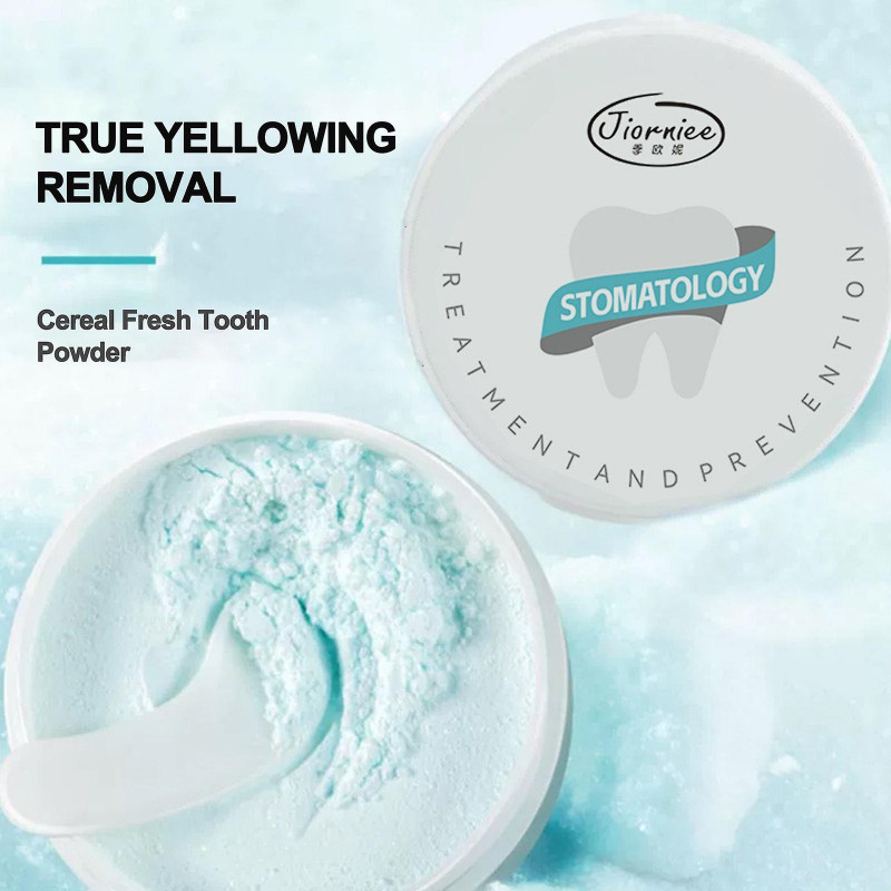 Grain Fresh Tooth Powder, Clean Teeth Stains And Yellow Teeth, Fresh Breath Oral Care Tooth Powder