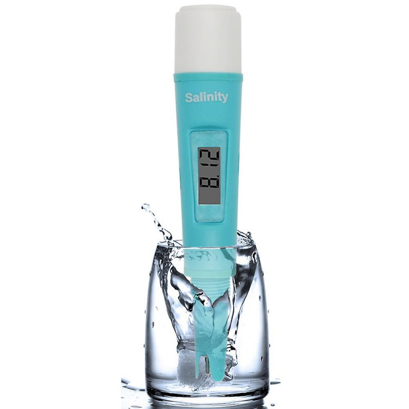 SA-387S Digital Salinity Meter Salinity Tester for Salt Water Pool Food Salt Salty Hydrometer Aquar