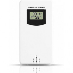 Accessoires de station météorologique, Capteur sans fil Sonde Moniteur de température Capteur de remplacement extérieur