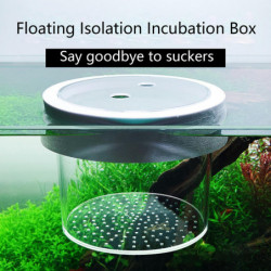 Fish Tank Breeding Box Aquarium Petit incubateur flottant pour crevettes nouveau-nées