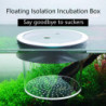 Fish Tank Breeding Box Aquarium Petit incubateur flottant pour crevettes nouveau-nées