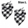2 Pcs Chien Bandana Noël Classique Plaid Pet Bandana Foulard Triangle B