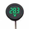 Two-wire Circular Voltage Monitors DC 4-100V Digital Voltmeter Head Volt Tester