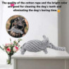 Cotton Rope Dog Toys,pet Teeth Training Toys,avoid Dogs Boredom&relieve Anxiety Dog Chew Toys
