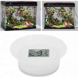 Aquarium Thermometer Waterproof Lcd Digital Temperature Gauge Underwater Temperature Monitor Fish Ta