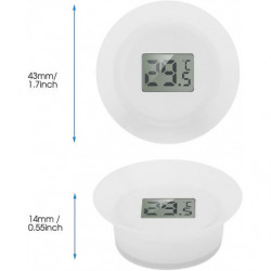 Aquarium Thermometer Waterproof Lcd Digital Temperature Gauge Underwater Temperature Monitor Fish Ta