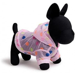 Pet Sun Screen Vêtements Chien Chat Manteau Protéger La Peau Doggy Été Anti Uv Costume Hoodies (l)
