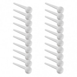 Cuillère à manche long cuillère à café cuillère à soupe en plastique cuillère à mesurer di