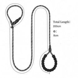 Laisse de chien en laisse réfléchissante pour petit chiot moyen et grand chien t