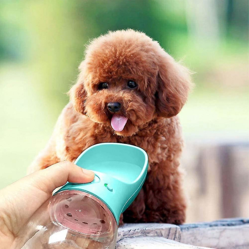 Bouteille d’eau pour chien, bouteille d’eau portable pour animaux de compagnie pour marcher à l’épreuve des fuites Pupp