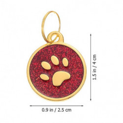 6 Pcs Pet Address Tags Zinc Alloy Hanging Tags Hanging Boards Pet Supplies 6 Pcs Pet Address Tags Zinc Alloy Hanging Tags Hanging Boards Pet Supplies