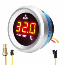 52mm Jauge De Température De L’eau Voiture Compteur Numérique LED Affichage 9-36V avec Fonction D’alarme De [...]