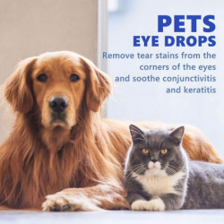 Chat Chaton Eye Wash Démangeaisons Oculaires Soulager Nettoie Et Désodorise Gouttes Ophtalmiques Pour Animaux De [...]