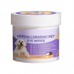 Chat Chien Yeux Nettoyant Tissu Humide Pour Chiens Pet Eye Cleaner Incrusté Et Saleté
