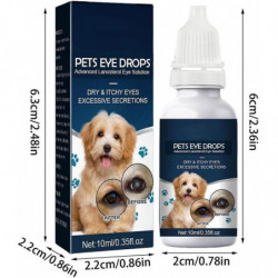 Gouttes de cataracte pour animaux de compagnie, gouttes ophtalmiques pour animaux de compagnie améliorent la [...]