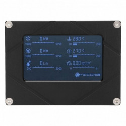 Computer Monitor Multifunctional Intelligent Digital Screen Display CPU Indicator for Waterflow Temperature Monitoring