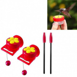 Pack Of 2 Suction Cup Garden Accessories Pet Supplies Birds Feeding