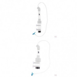 4pieces Fish Egg Incubator Tumbler Tank Fish Nursery Breeding Accessory