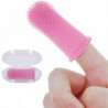 Dog Super Soft Pet Finger Brosse à dents Dents Nettoyage de la mauvaise haleine Soins Non toxique Silicone Brosse [...]
