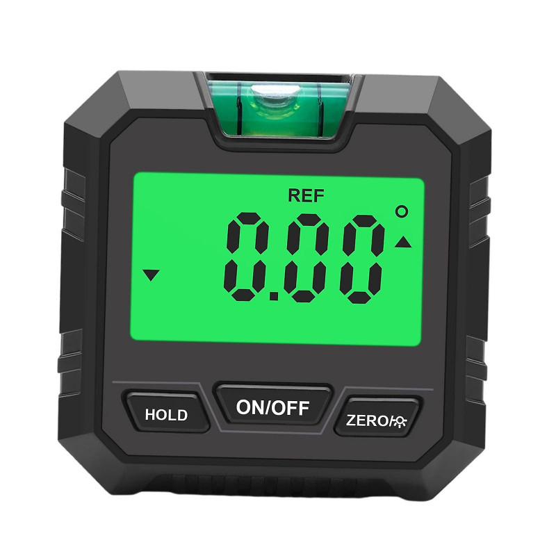 2pcs Digital Protractor Measurement Tool For Drilling Machinery Woodworking