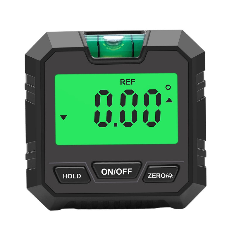 2pcs Digital Protractor Measurement Tool For Drilling Machinery Woodworking