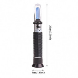Accurately Salinity Salt Refractometer Hydrometer Fish Tank Aquarium 0%-10%