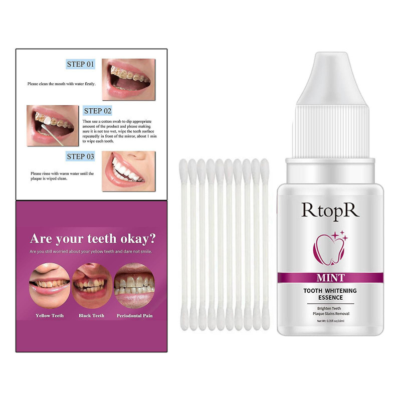 Tooth Liquid 10ml Clean Teeth Oral Cleaning Fresh Breath For Teens Men