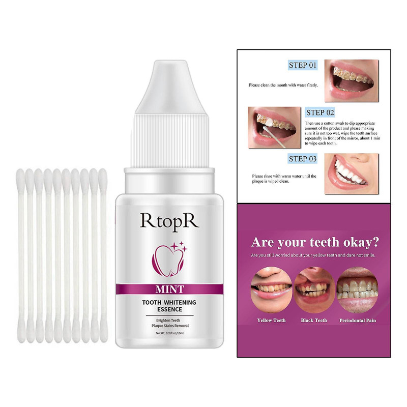 Tooth Liquid 10ml Clean Teeth Oral Cleaning Fresh Breath For Teens Men