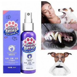 Pet Teeth Cleaning Spray- Pet Breath Freshener Oral Spray