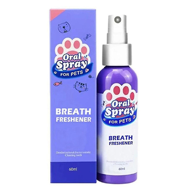 Sprays de soins bucco-dentaires pour chien et chat Mauvaise respiration Freshener Plants Extrait Sprays Dents [...]