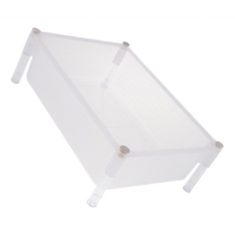 2x Clear Turtle Tank Reptile Habitat For Fish Tank Reptile Turtle Tortoise