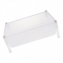 2x Clear Turtle Tank Reptile Habitat For Fish Tank Reptile Turtle Tortoise